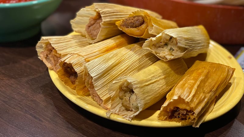 Tamales at Las Palapas