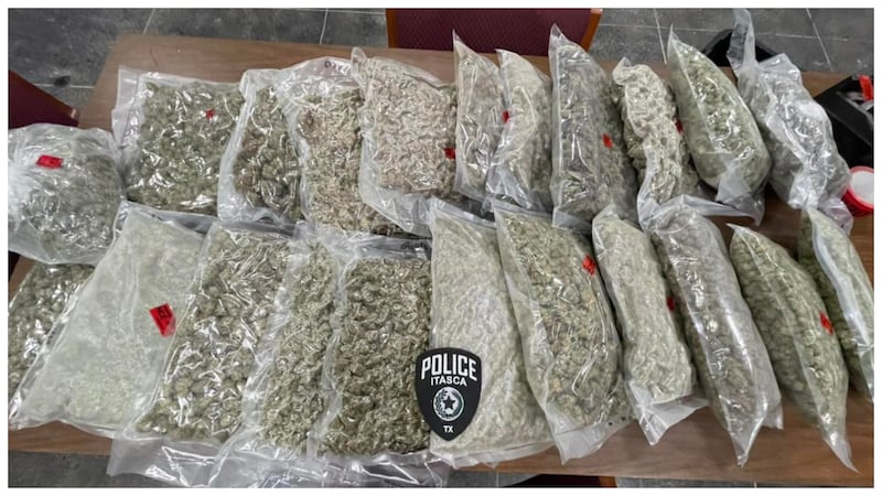 22 bundles of vacuum sealed marijuana with each bundle having approximately 1lb of marijuana...
