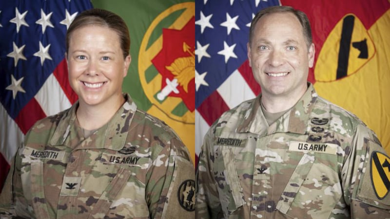 Col. Ann Meredith and Col. Jon Meredith