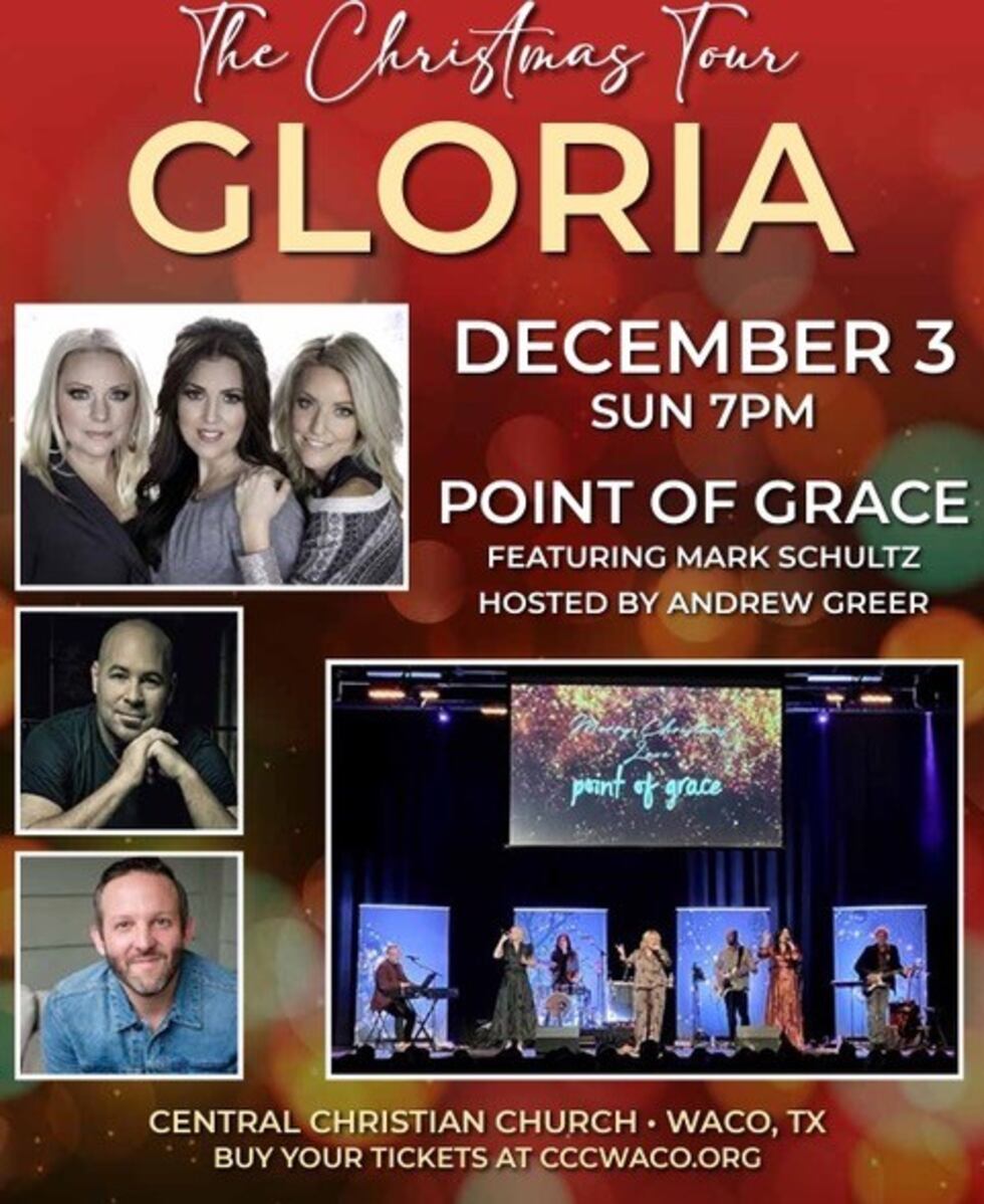 Point of Grace performing in Waco during Gloria Tour