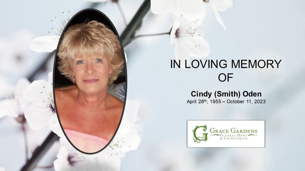 Cindy (Smith) Oden - October 11, 2023