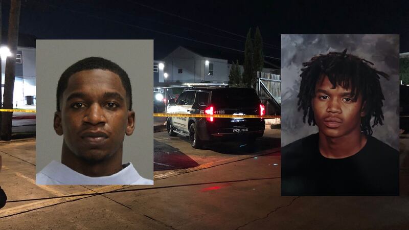 Brazos County grand jury has indicted Trevor Thompson (left) for the murder of Anthony Ayers...