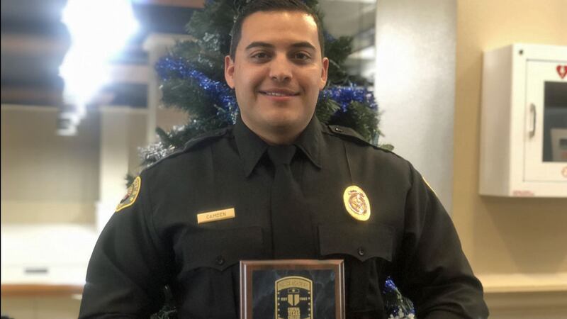 Christopher Camden is now a Bell County sheriff’s deputy. (Photo by Alex Gibbs)