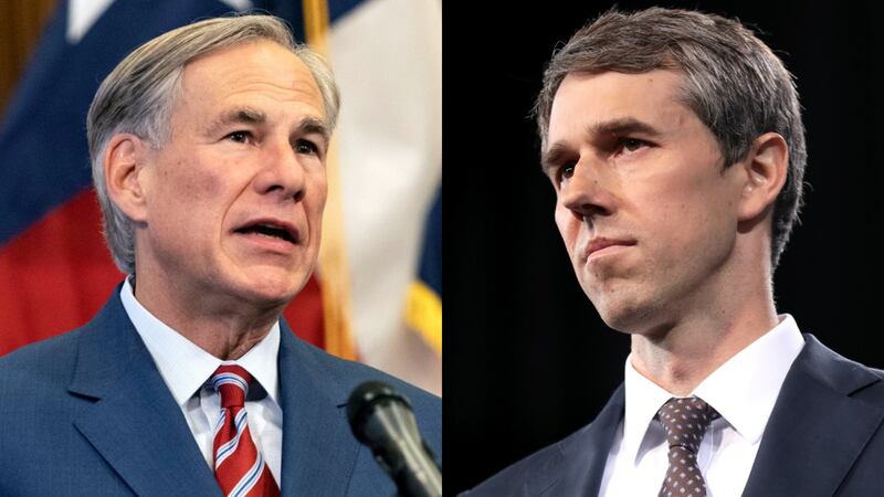Texas Republican Gov. Greg Abbott will face Democrat Beto O’Rourke in the November general...