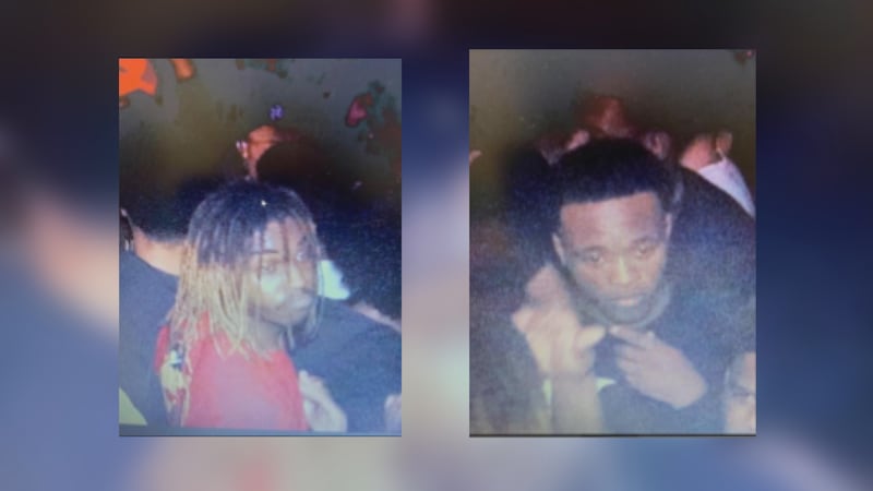 Huntsville Police are looking to identify two people connected to a shooting at a large house...