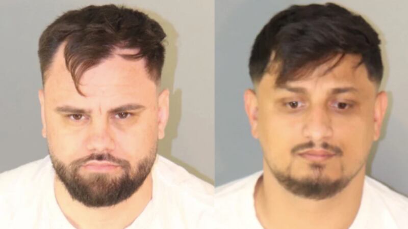 Nicolae Adrian Masu (left) and George Daniel Mirica (right).