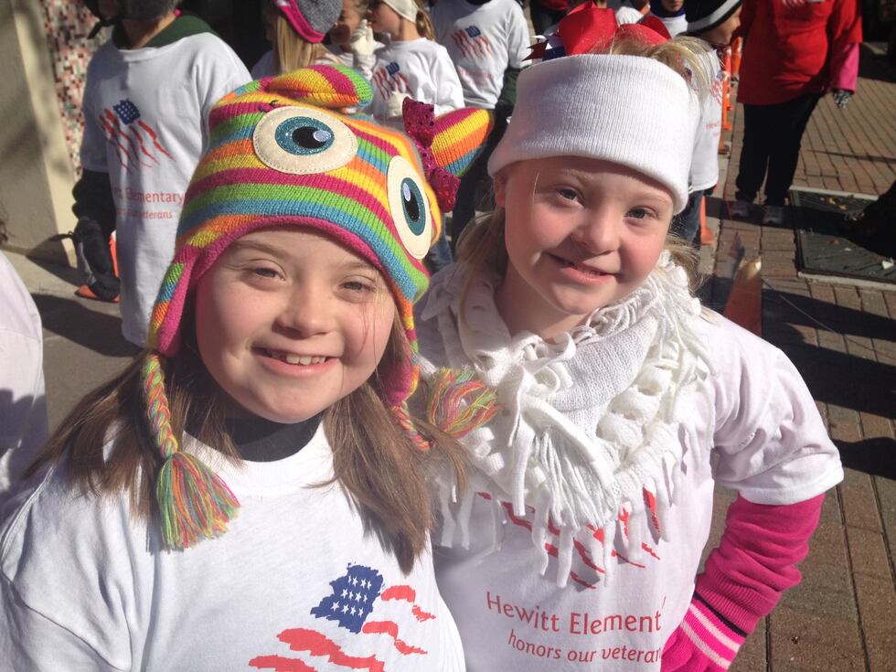 Madi Potts and Shelby Tindell