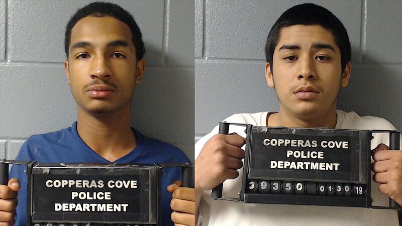 DeAngelo Trey Reynolds (left), Jimmy James Moreno (right)