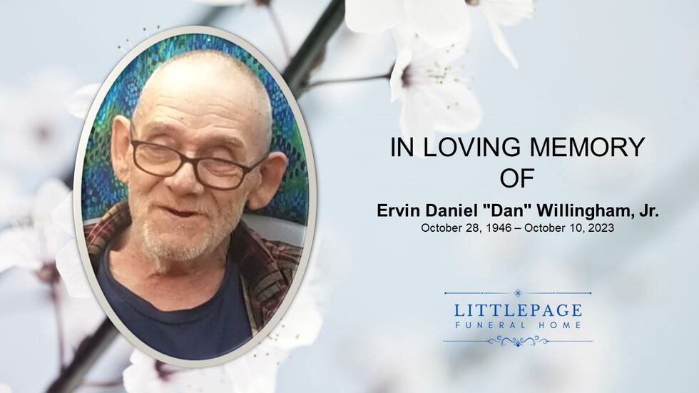 Ervin Daniel "Dan" Willingham, Jr.