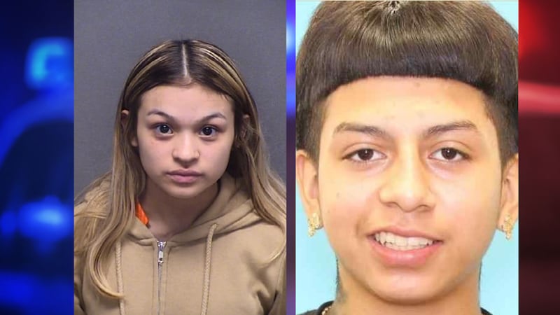 ARRESTED- Serenity Banda (left) and WANTED- Jonoven Rene Esquivel (right)