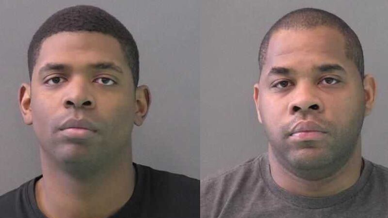 Kelvin Miller (right) and Terrance Gardner. (Jail photos)