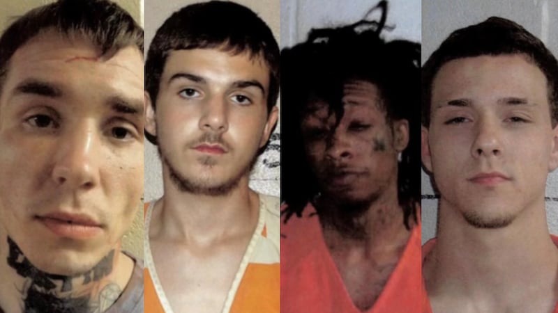 Four inmates escaped from McCurtain County, Okla.