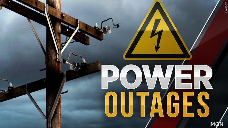 Central Texas outages