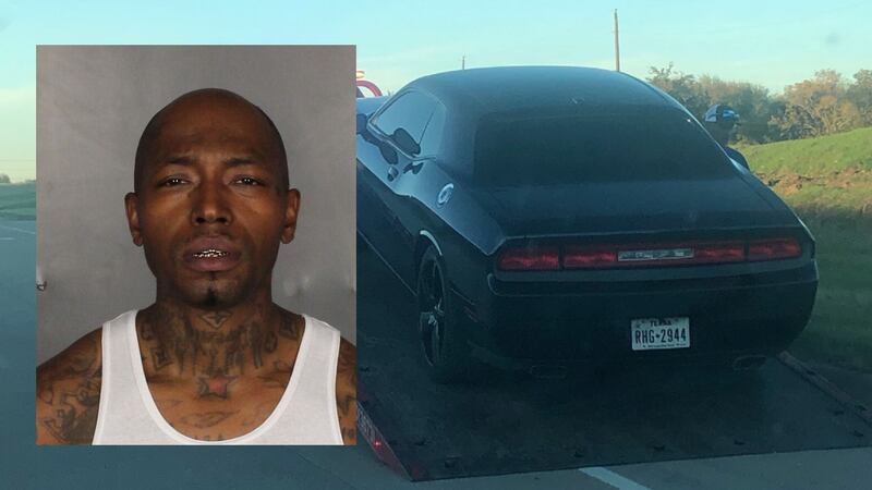 Ruben Williams allegedly led DPS on a chase on I-35 in Central Texas before crashing his Dodge...