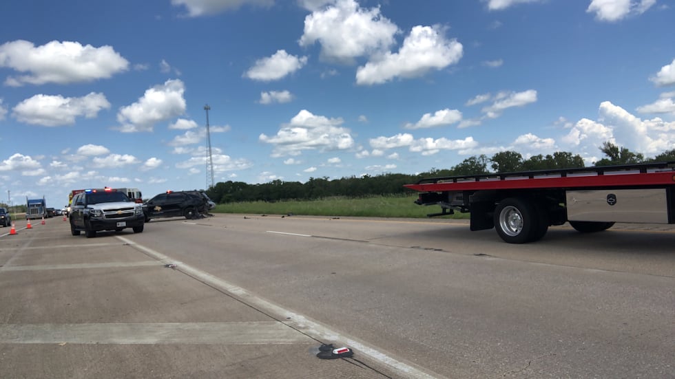 Southbound lanes on highway six shut down Thursday afternoon after an incident there.