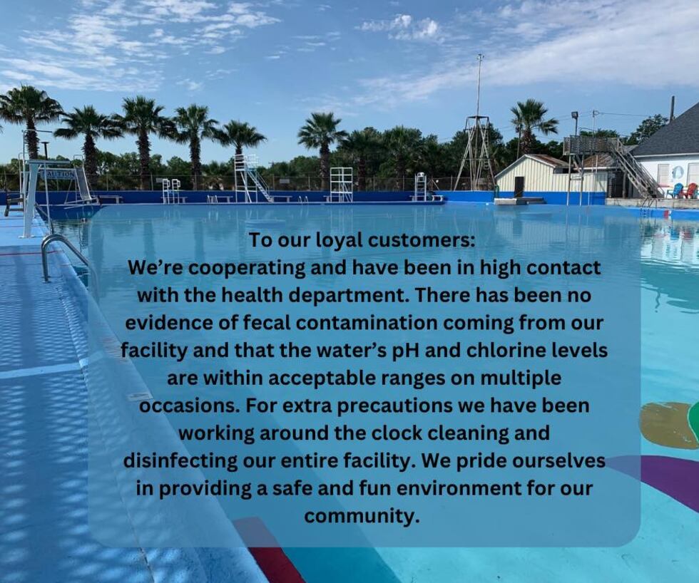 Playdium Pool statement