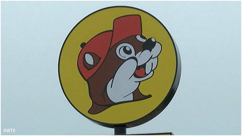 Buc-ee’s sign in Temple, Texas.